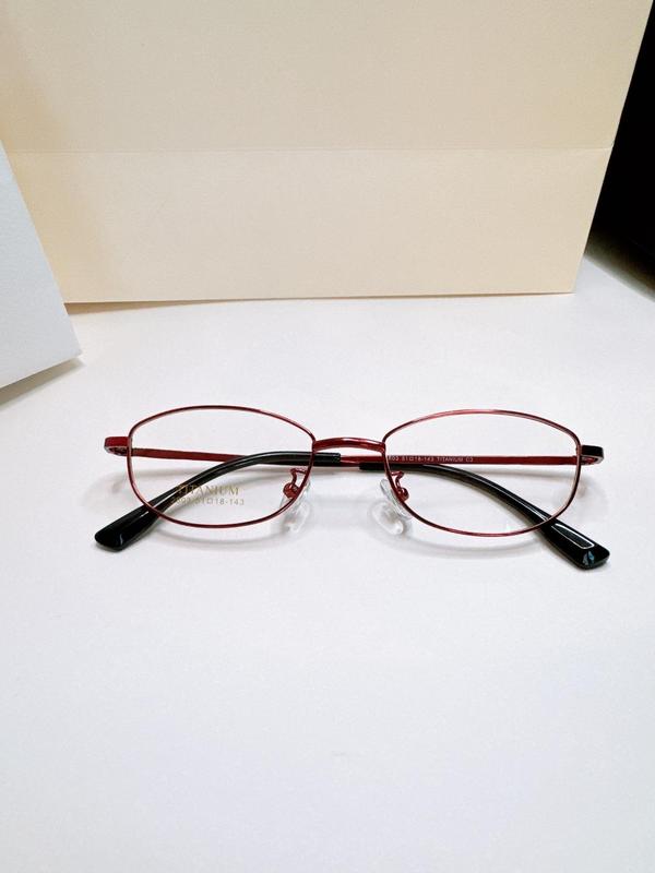 Women's Elegant Full Frame Eyeglasses, Trendy Casual Eyeglasses for Everyday Use, Fashion Accessories for Outdoor Activities