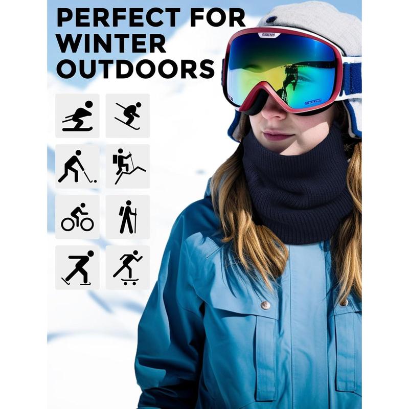 2025 new Neck Warmer Gaiters for Men Women Winter Neck Scarves Fleece Cold Weather Gear Ski Accessories Nose Ear Face Mask-Thanksgiving Gifts Christmas Gifts-JM