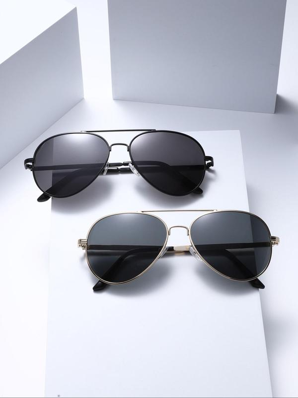 Simple Sunglasses for Everyday Use, Summer Designer Sunglasses Trends 2024, Summer Oval Frame Double Beam Sunglasses, Travel Accessories