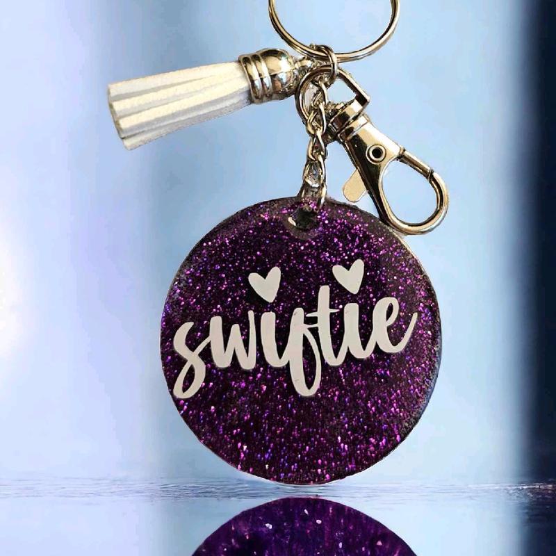 Swiftie inspired keychains