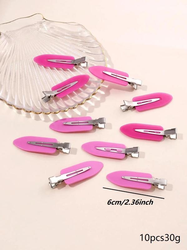 Spring Fall 2024 New Trendy No Trace Barrettes, Casual Matching Non-slip and Durable Plastic Hair Clips for Summer Vacation Beach for Women and Girls, Exquisite Versatile Back To School Accessories, Fall Outfits, Fall Freshness