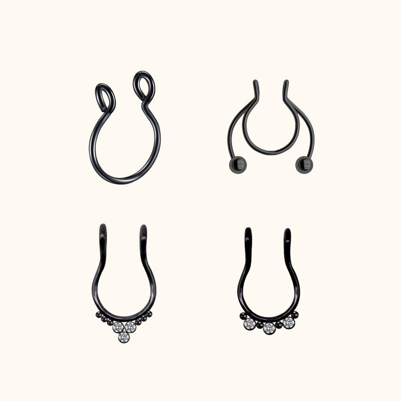 Faux Septum Nose Ring Clip