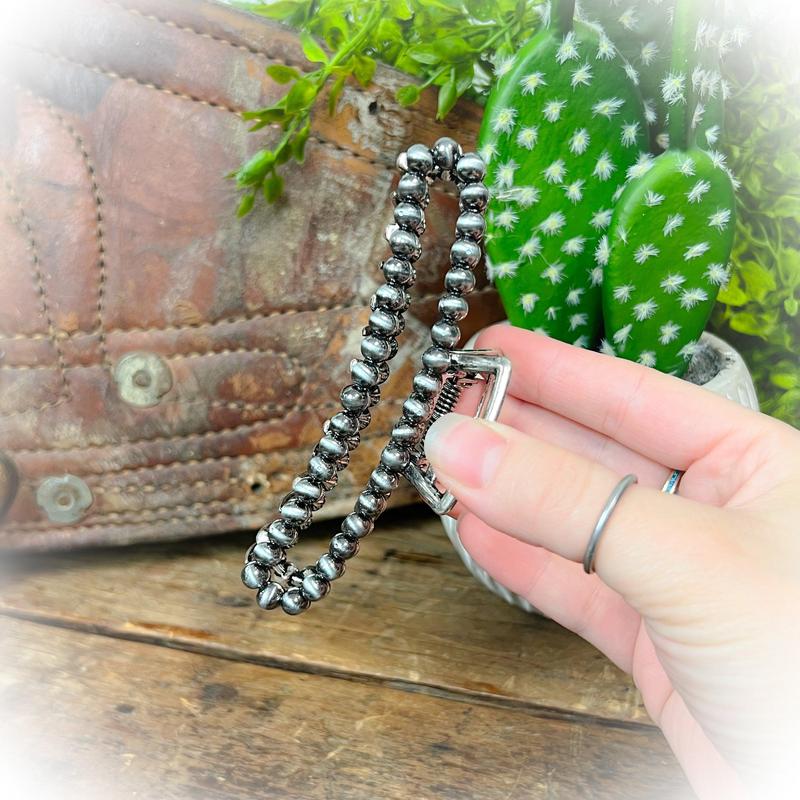 Navajo Pearl Claw Clip - Multiple Colors