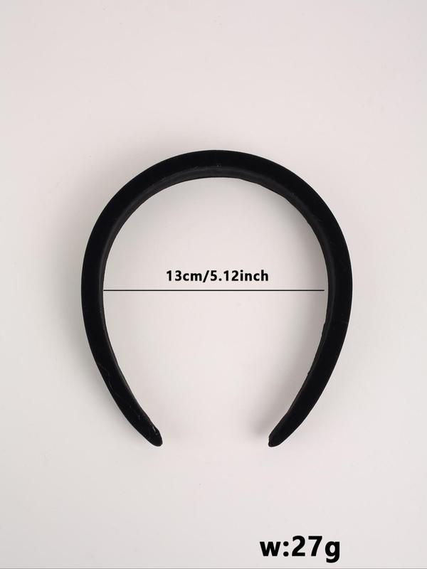 Women's Elegant Hair Hoop, Vintage Trendy Wide Band Hair Hoop, Chic All-match Hair Accessories for Hairstyle Decor