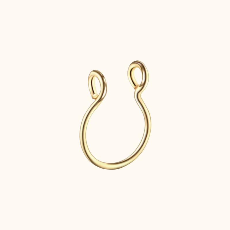 Faux Septum Nose Ring Clip