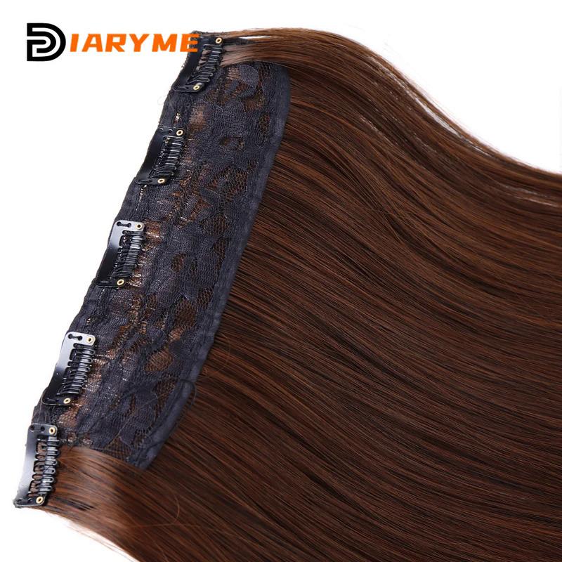 Extra long Straight Synthetic Clip in Hair Extensions 20 24 28 32 38inch Hair Extensions For Women Heat Resistant Fibre Black Go