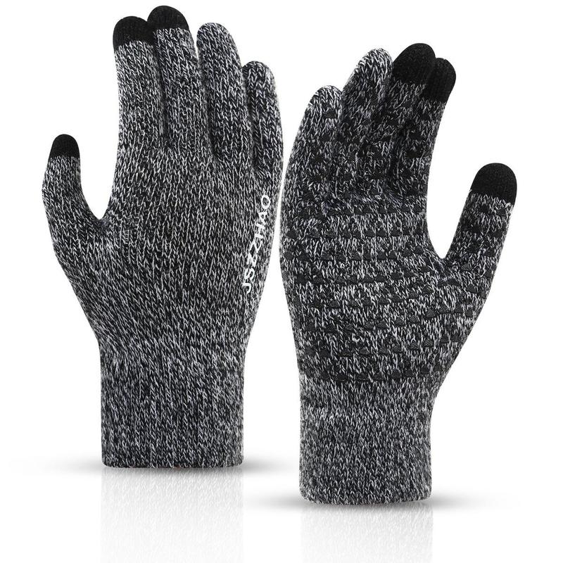 Warm Touch Screen Sports Gloves, Non-slip Thickened Gloves, Windproof & Breathable Gloves for Outdoor Cycling, Sports & Outdoor Clothing Accessories