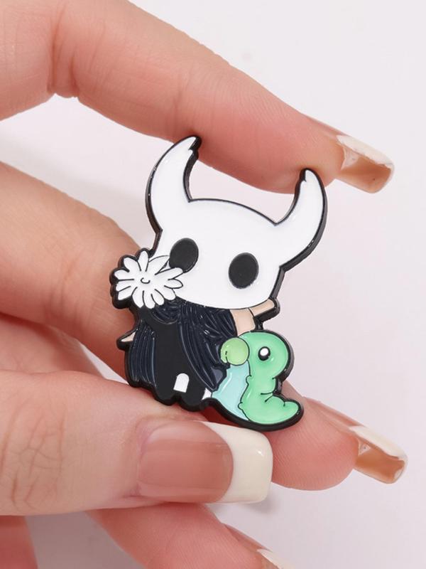 Cute Cartoon Design Brooch, Creative Alloy Badge for Backpacks, Jeans, Scarves, Hats Decor, Fashion Accessories for Men & Women