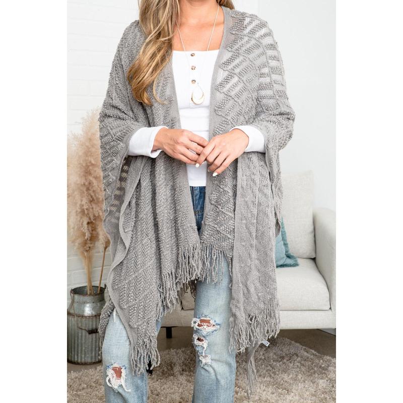 Darci Comfy Shawl  Ruana