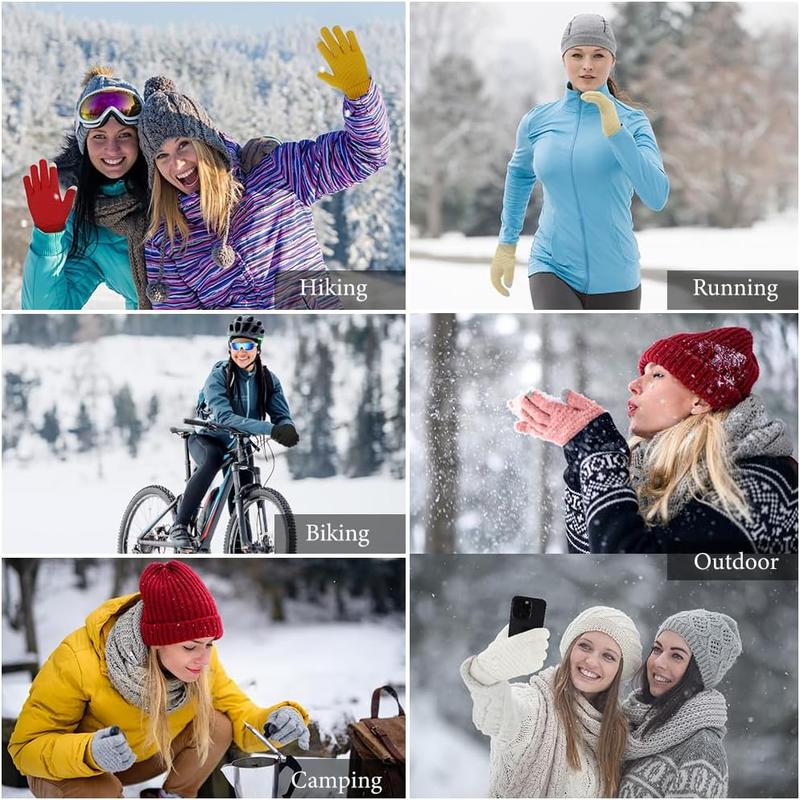 Gloves for Women Cold Weather, Winter Gloves Women, Touch Screen Gloves Women, Gifts Under 10 Dollars