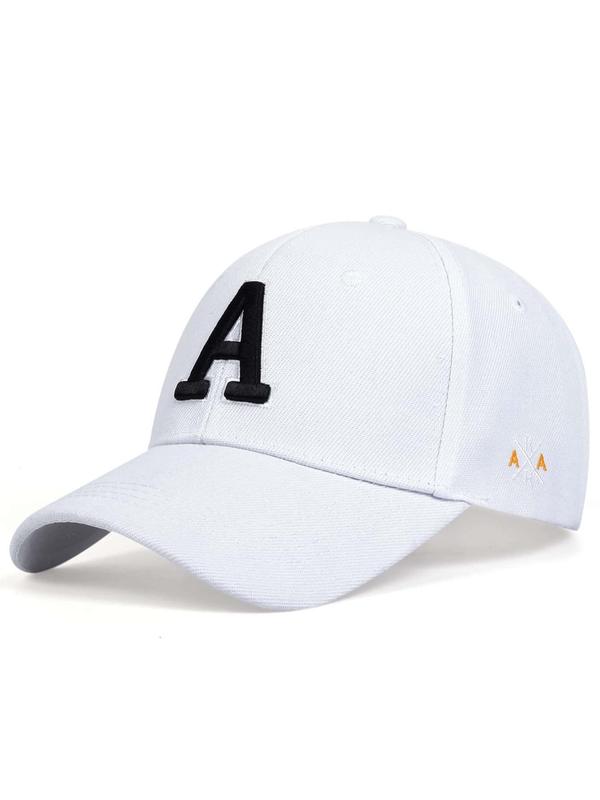 2024 New Stylish Minimalist Letter Embroidered Baseball Cap, Casual Adjustable Vintage Retro Hats for Men, Outdoor Sports Trucker Hat for Men & Women