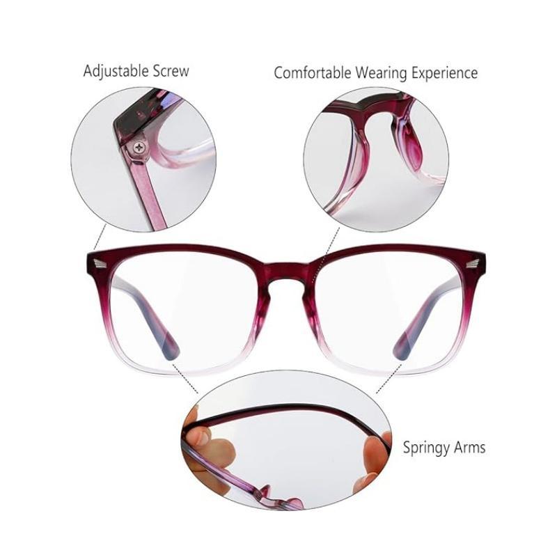 2024 glasses for women and man ,Fashion Lightweight Eyeglasses for Work ,Gamesglasses Women Eyeglasses Eyestrain.