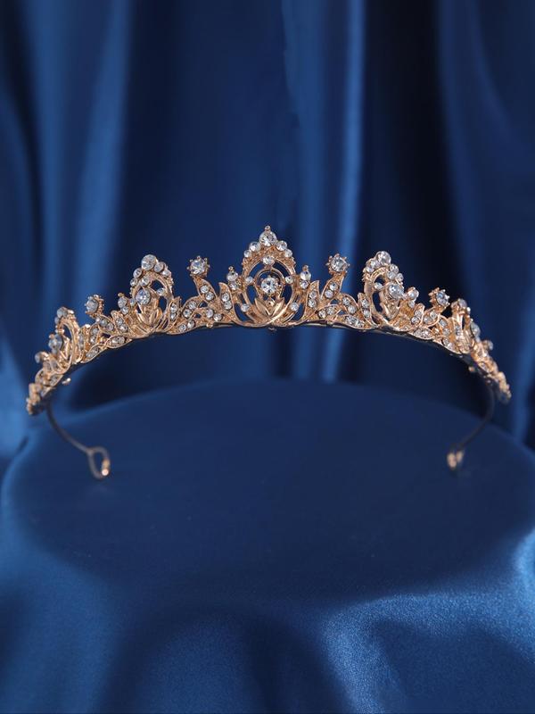 Rhinestone Crown for Wedding, Bridal Party Favor, Elegant Bridal Headwear for Wedding Bridal Party Formal Occasions, Fashion Hair Accessories for Women