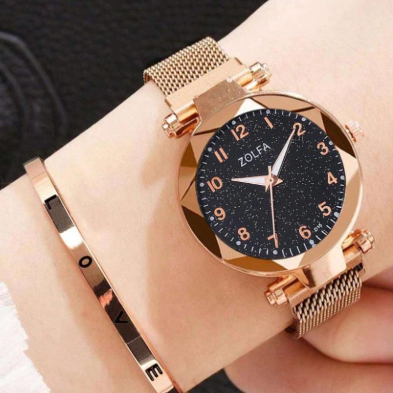 2pcs Rhinestone Solid Color Cute Digital Girls Watch Bracelet Jewelry