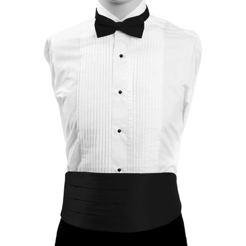 Men's Poly Satin Bow Tie and Cummerbund Sets