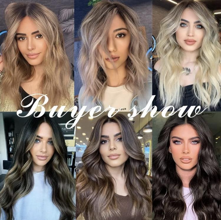 Enchanted Hair Summer 20 inch Hair Extensions, Clip-in Hair Extensions for Party Style, 6pcs Long Wavy Synthetic Wigs, Heat Resistant Synthetic Hair Extensions, Female 2024 Trendy Matching Natural Looking Wig Pieces for Party, Club, Halloween Look