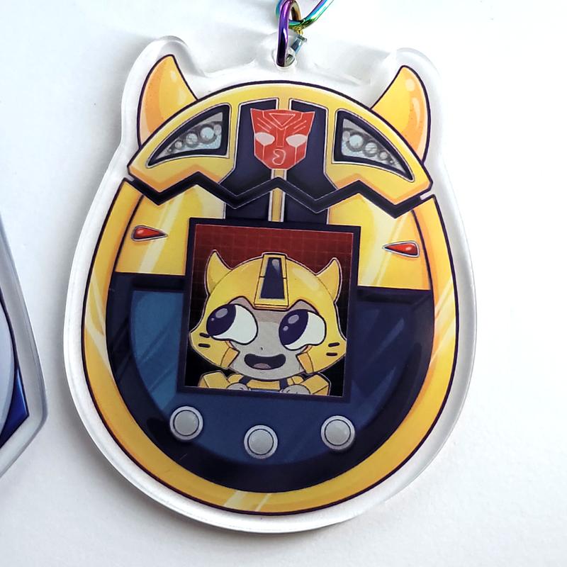 Transformers Digital Pets Keychain