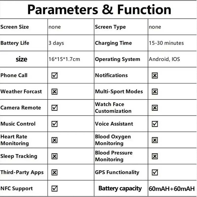 BT Smart Glasses for Fall, Hifi Stereo Sound Smart Glasses, Multifunctional Intelligent Audio Glasses, Smart & Wearable Devices for Men & Women, Electronic Gadgets