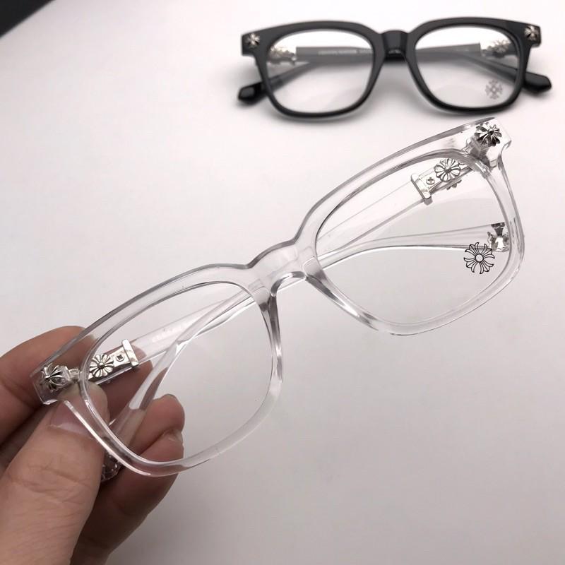 Chrome Hearts Glasses Frame CH Bold Square Design - High-end, Fashion Accessories, Eyewear