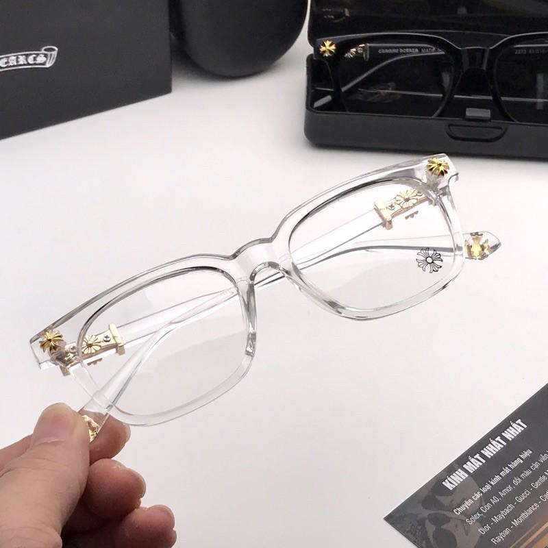 Chrome Hearts Glasses Frame CH Bold Square Design - High-end, Fashion Accessories, Eyewear