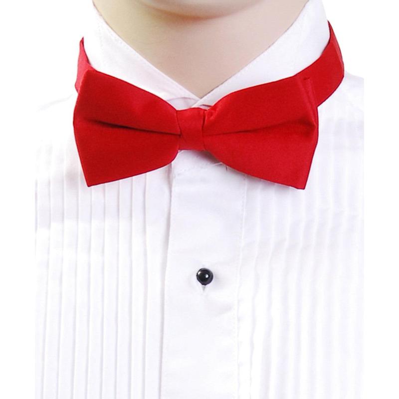 Men's Poly Satin Bow Tie and Cummerbund Sets