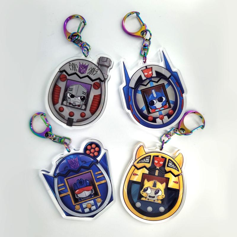 Transformers Digital Pets Keychain