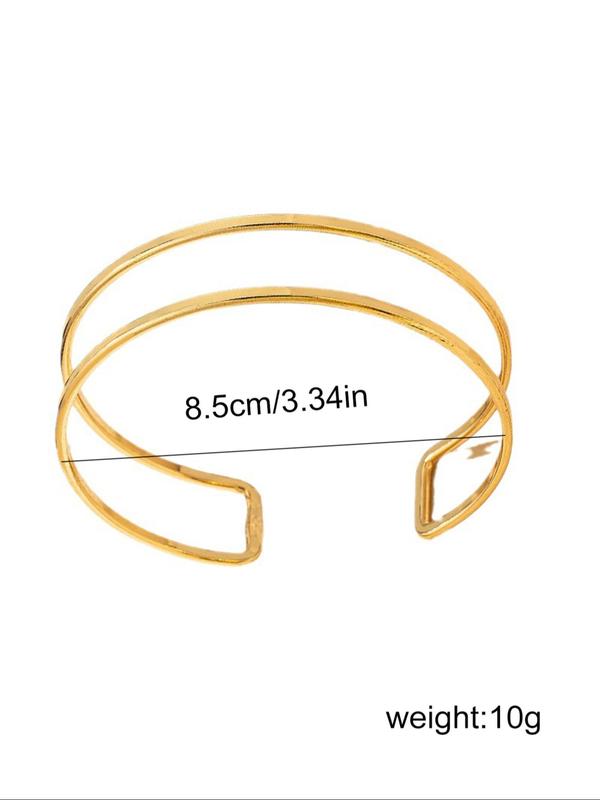 Women's Elegant Tiered Layer Design Arm Cuff, Exquisite Trendy Arm Cuff, Fashionable Body Jewelry for Party & Daily Clothing Decoration