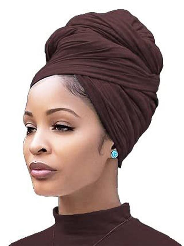 Women's Solid Color Turban Hat, Casual Trendy Minimalist Turban Hat, Fashionable Clothes Accessories for Daily & Party Decoration