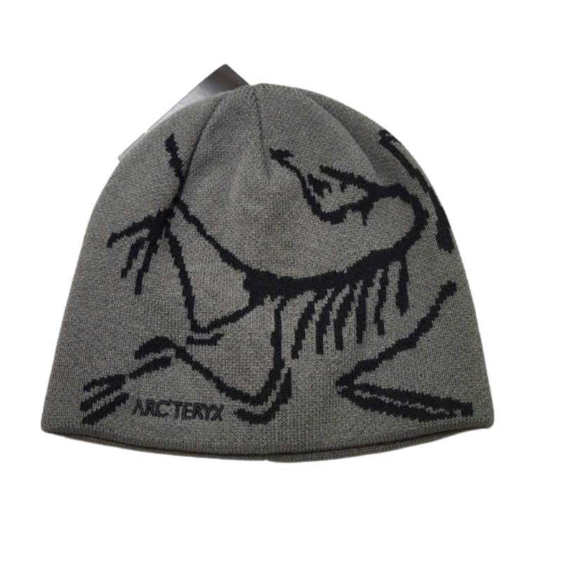 Combo 5 - New Arc'terxy Bird Head Black Toque Beanie Orca black Merino wool hat for winter. Knitted Hat for Winter Warmth and Style. Gift for Men Women.