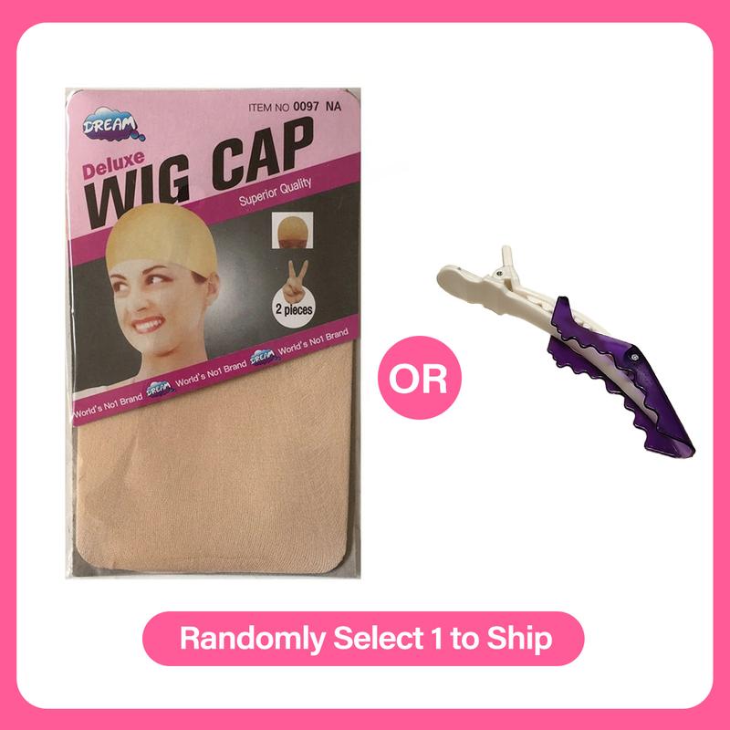 [Random] 1 Count Wig Cap or Alligator Clip