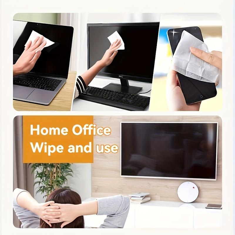 40 pcs Electronic Screen Wipes for Glasses, Camera, iPad, Tablets, Smartphone, Screens and Other Delicate Surfaces