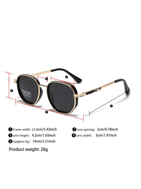 Unisex Vintage Tinted Lens Sunglasses, Trendy Casual Sunglasses for Everyday Use, Fashion Accessories for Outdoor Activities Sunglass Women 2024