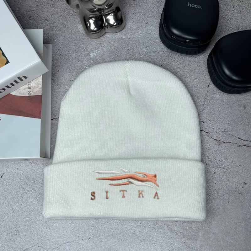 SITKA logo Embroidered Beanie Hats for Men Women, Accessories Gifts