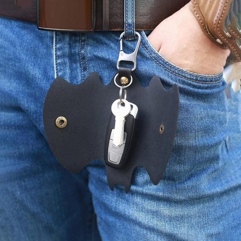 Creative Bat Design Car Keychain, 1 Count Fashionable Protective Keychain for Men & Women, Universal Gift Keychain for Car, Key, Backpack