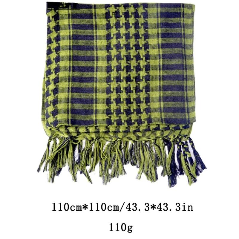 Desert Warrior: Tactical Keffiyeh Shemagh Scarf - Versatile Wrap for Men and Women