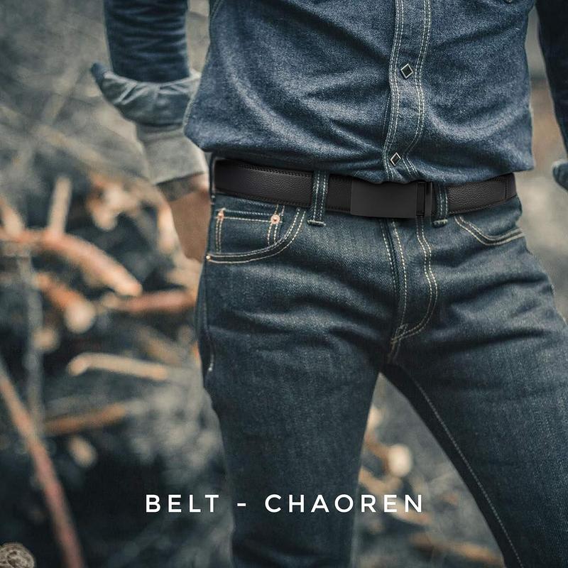 Mens Belt - Mens Ratchet Belt Leather 1 3 8