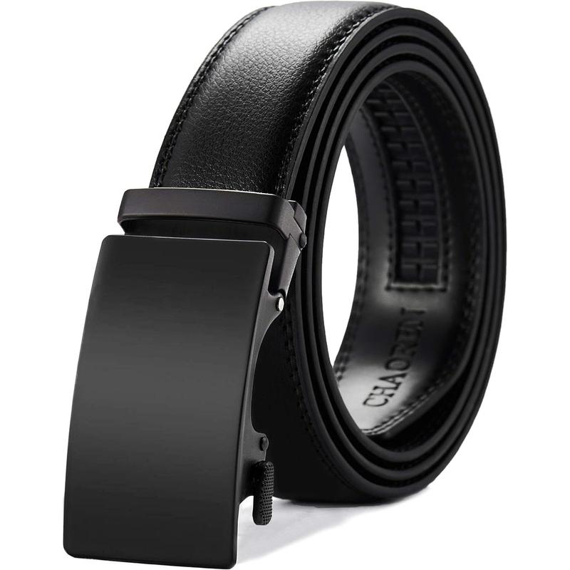 Mens Belt - Mens Ratchet Belt Leather 1 3 8