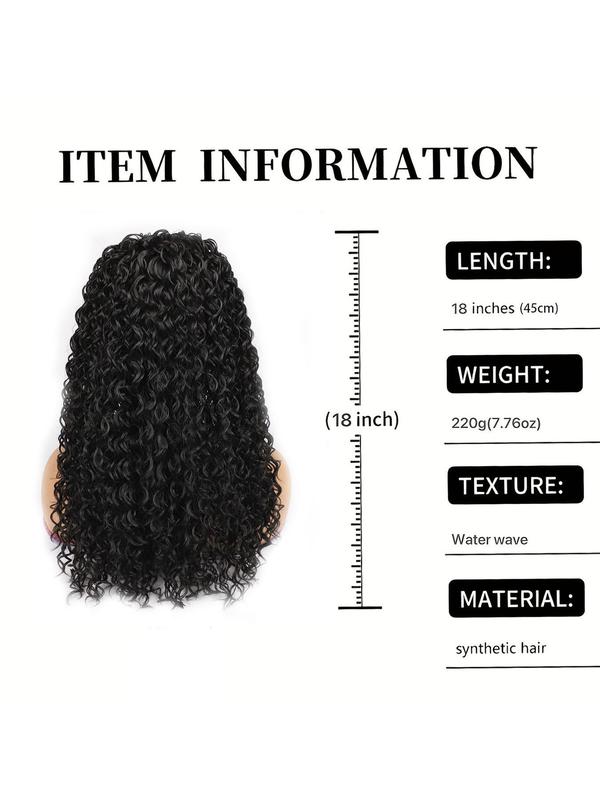 Women's 24inch Long Curly Wigs with Headbands,  Striking Natural Fluffy Glueless Hair Wigs for Daily, Cosplay, Anime or Costume Party, Striking Natural Fluffy Hair Wigs for Daily