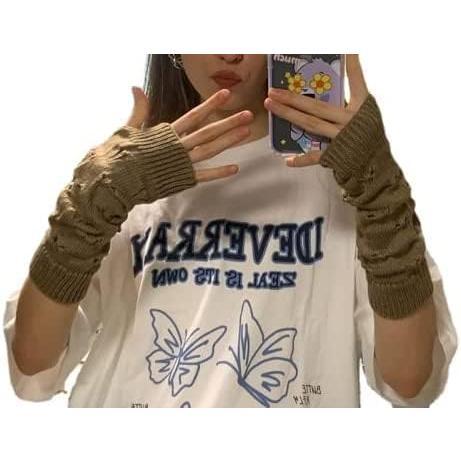 Grunge Gloves Fairy Grunge Accessories Ripped Glove Crochet Glove Grunge Clothes Fairy Grunge Aesthetic