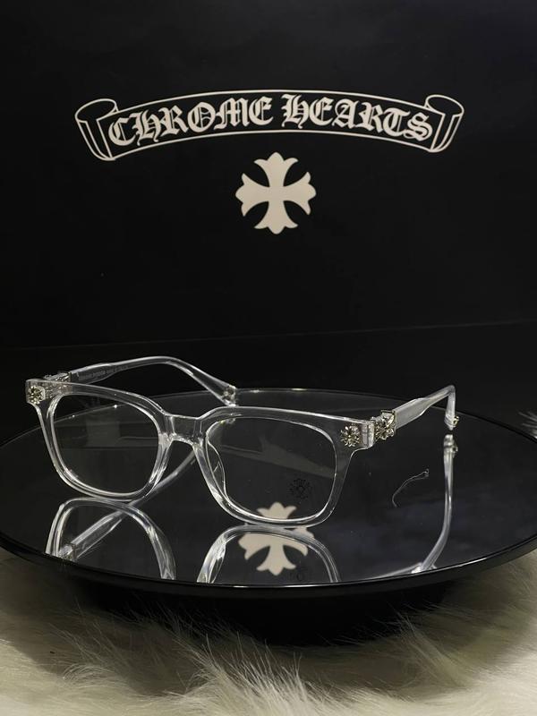 Chrome Hearts Cox Ucker Eyeglass Frames for Men and Women with Oval Full Rim in European Style | Strong and fashionable | High quality plastic glasses frames | Fashion design | Trends | Gifts for men and women