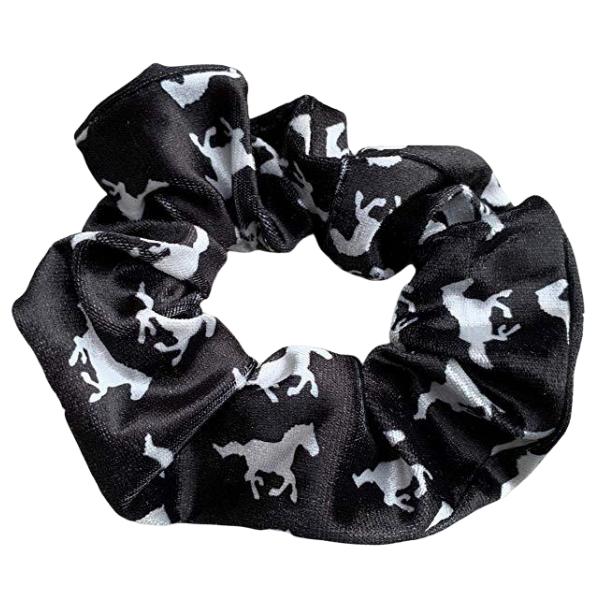 Horse Premium Velvet Scrunchie