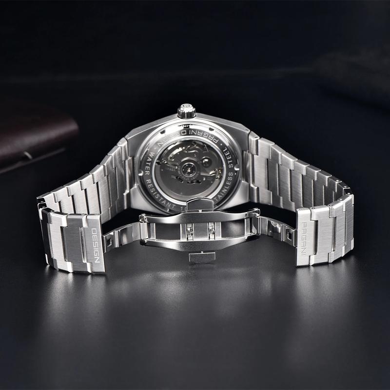 2023 PAGANI DESIGN 40MM New Men Automatic Mechanical Watches NH35 Stainless Steel Sapphire 10Bar Sports Clock AR Reloj Hombre