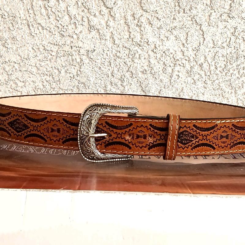 Classic Cowboy Belts  Female and male  Frame Buckle Male Brown Real Leather cinturones vaqueros cinturones vaqueros unisex