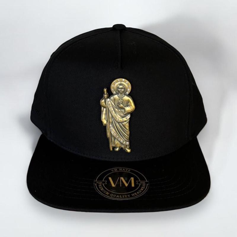 san judas tadeo hats snapback mexico black Cotton