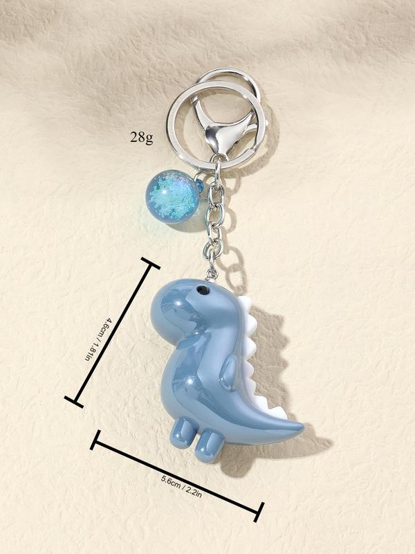 Summer Cute Dinosaur Design Keychain, Animal Shaped Keychain for Men & Women, Fashion Accessories for Daily Back To School Fall