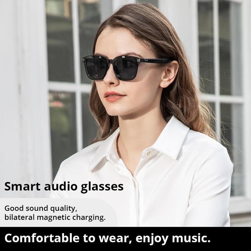 COLMI G06 Smart Glasses, Wireless Headphones Sunglasses, Smart Sports Sunglasses with Microphone, Gifts Suitable for Friends, Travel Essentials