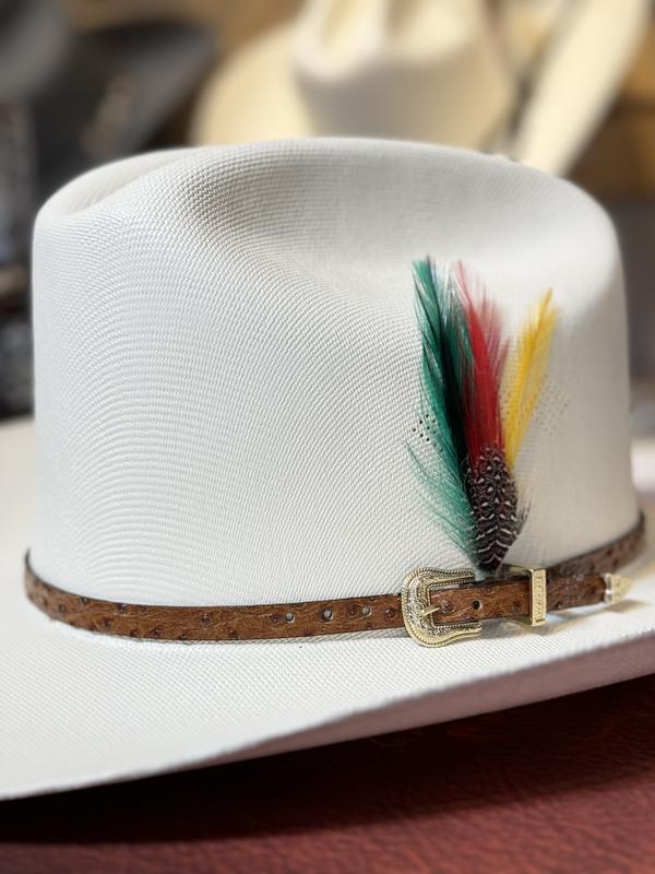 HATBAND TOQUILLA CONAQ IMITA AVESTRUZ