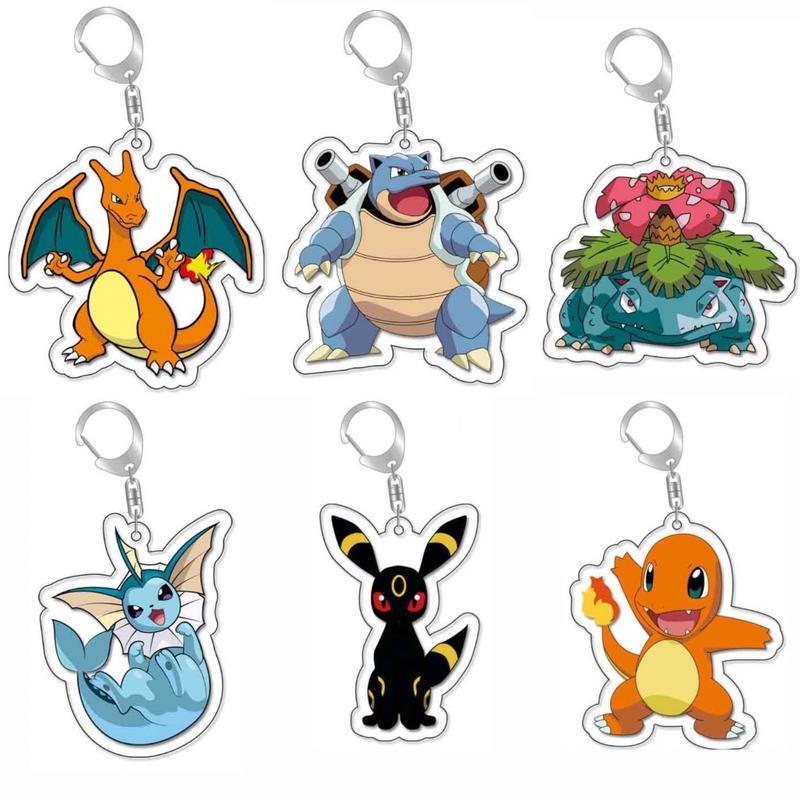 Custom Pokemon Acrylic Keychain