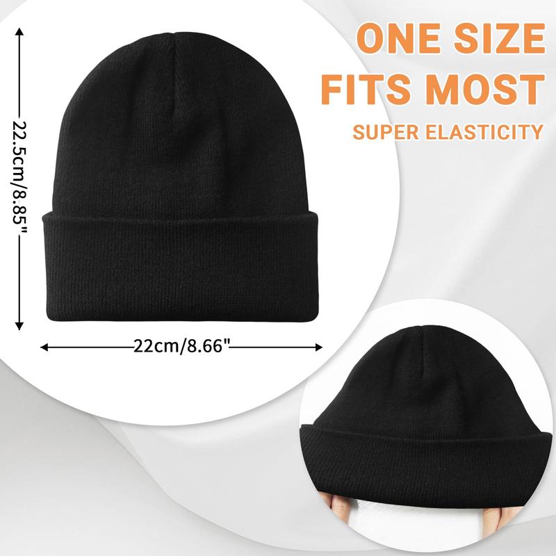 Womens Satin Lined Beanie Men Beanie Knit Silk Lined Winter Gift Hats Warm Cuffed Skiing Beanie Hats Cap