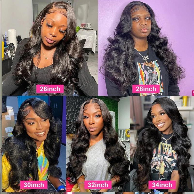 Bling Hair 30inch Body Wave 13x6 Lace Frontal Human Wig Hair 13x4 PrePlucked Transparent Lace Frontal Wig Brazilian Hair Wigs For Women On Sale